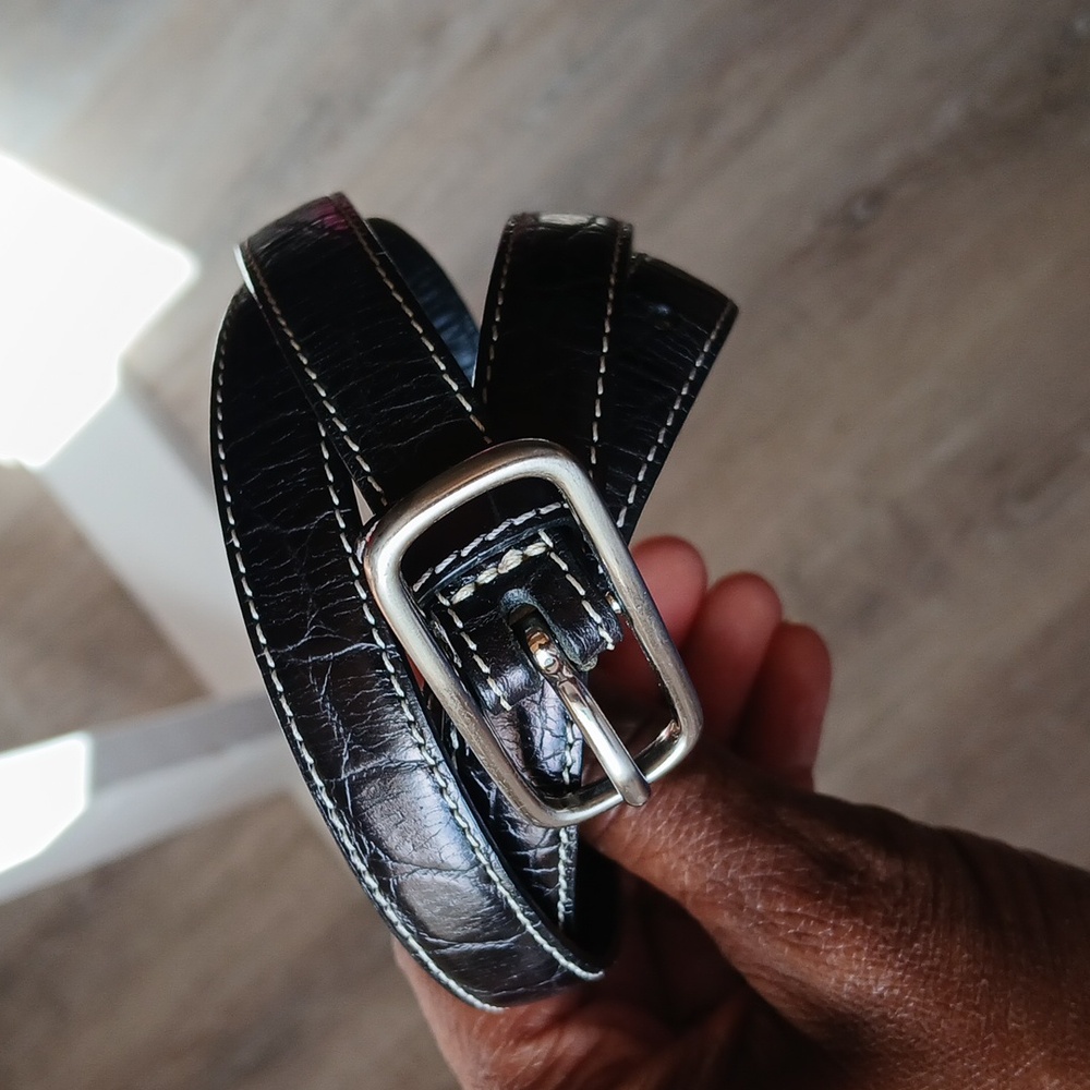 GAP Leather Belt Black size L